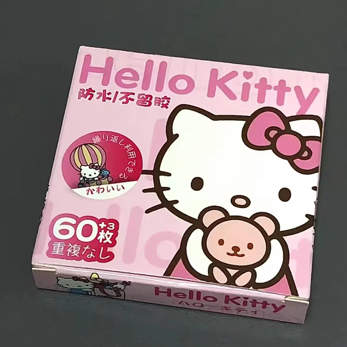 60Pcs/Box Sanrio Stickers Hello Kitty Kuromi Cinnamoroll Hand Account Cartoon Decal Decorative Waterproof Sticker Kids Toys