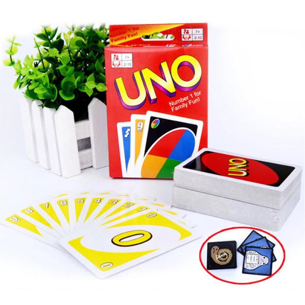 UNO FLIP! Games Family Funny Entertainment Board Game Fun Playing Cards Kids Toys UNO Game Children Birthday Christmas  Gifts