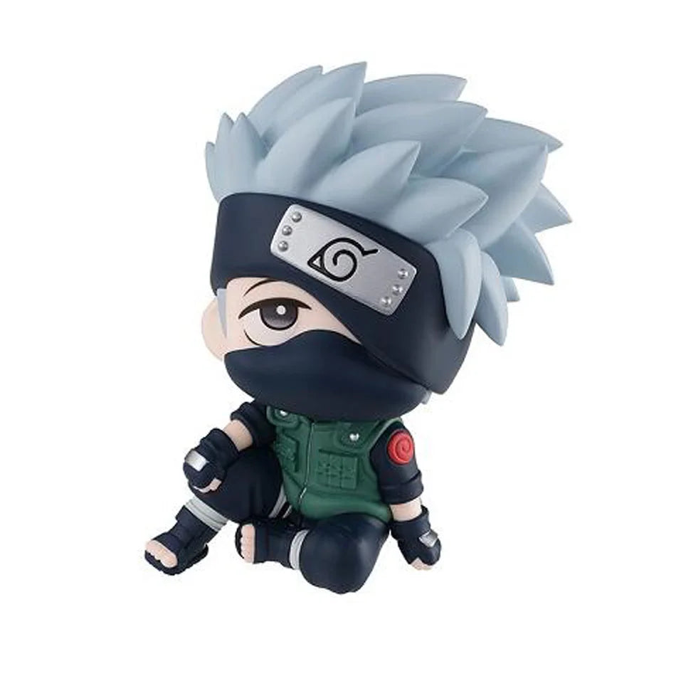 9cm Naruto Anime Figure Uzumaki Naruto Kakashi Uchiha Sasuke Itachi Cute Toys Q Figurals Action Figurine Model