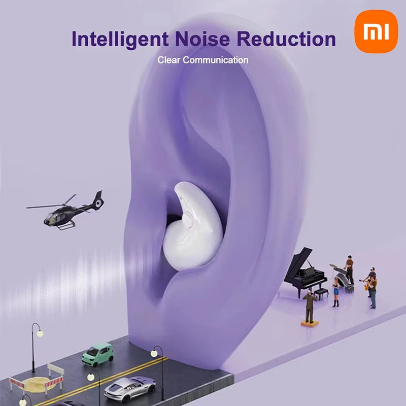 Xiaomi Y36 Sleep Mini Invisible Headset Bluetooth 5.3 Ipx5 Waterproof TWS Wireless Earphone With Mic Sports Stereo Headsets New